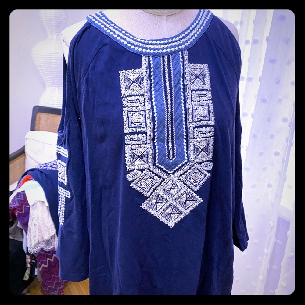 Style and co cotton blouse